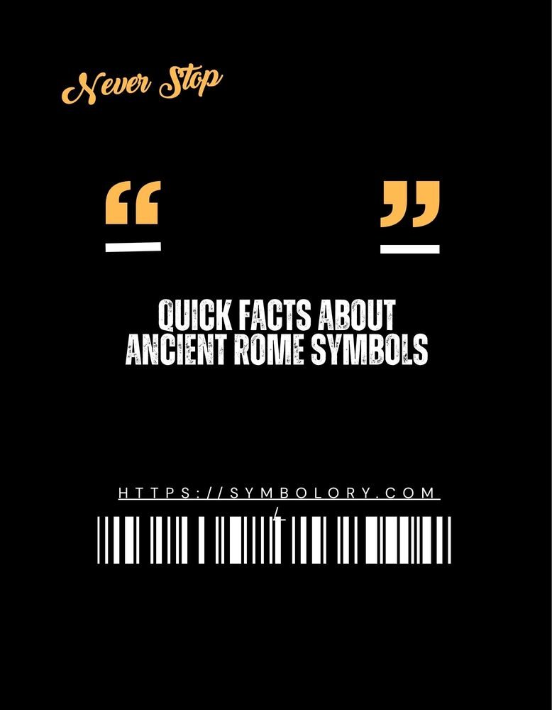 Ancient Rome Symbols