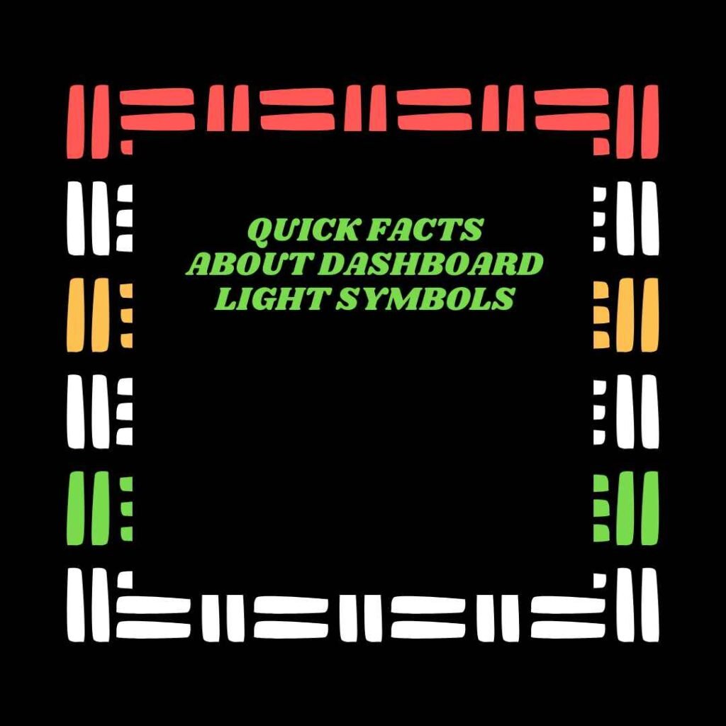 Dashboard Light Symbols