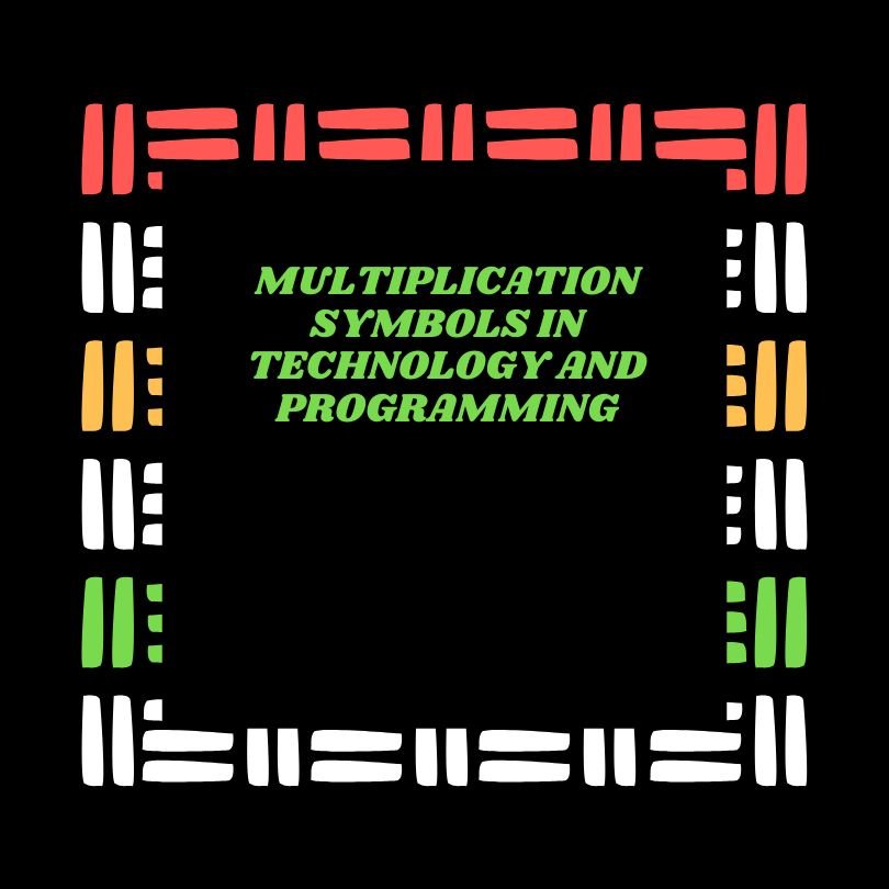 Multiplication Symbols