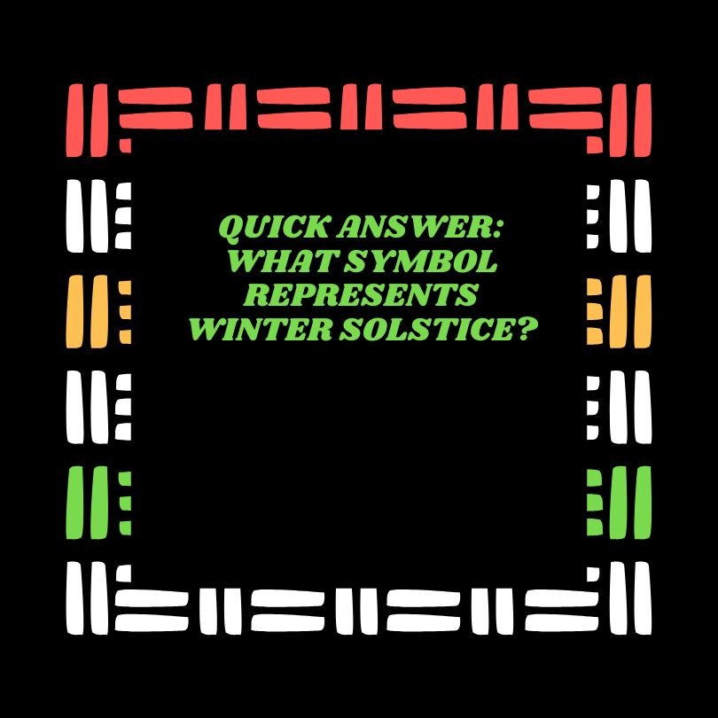 Winter Solstice Symbols