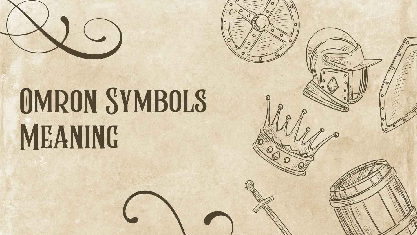 Omron Symbols Meaning