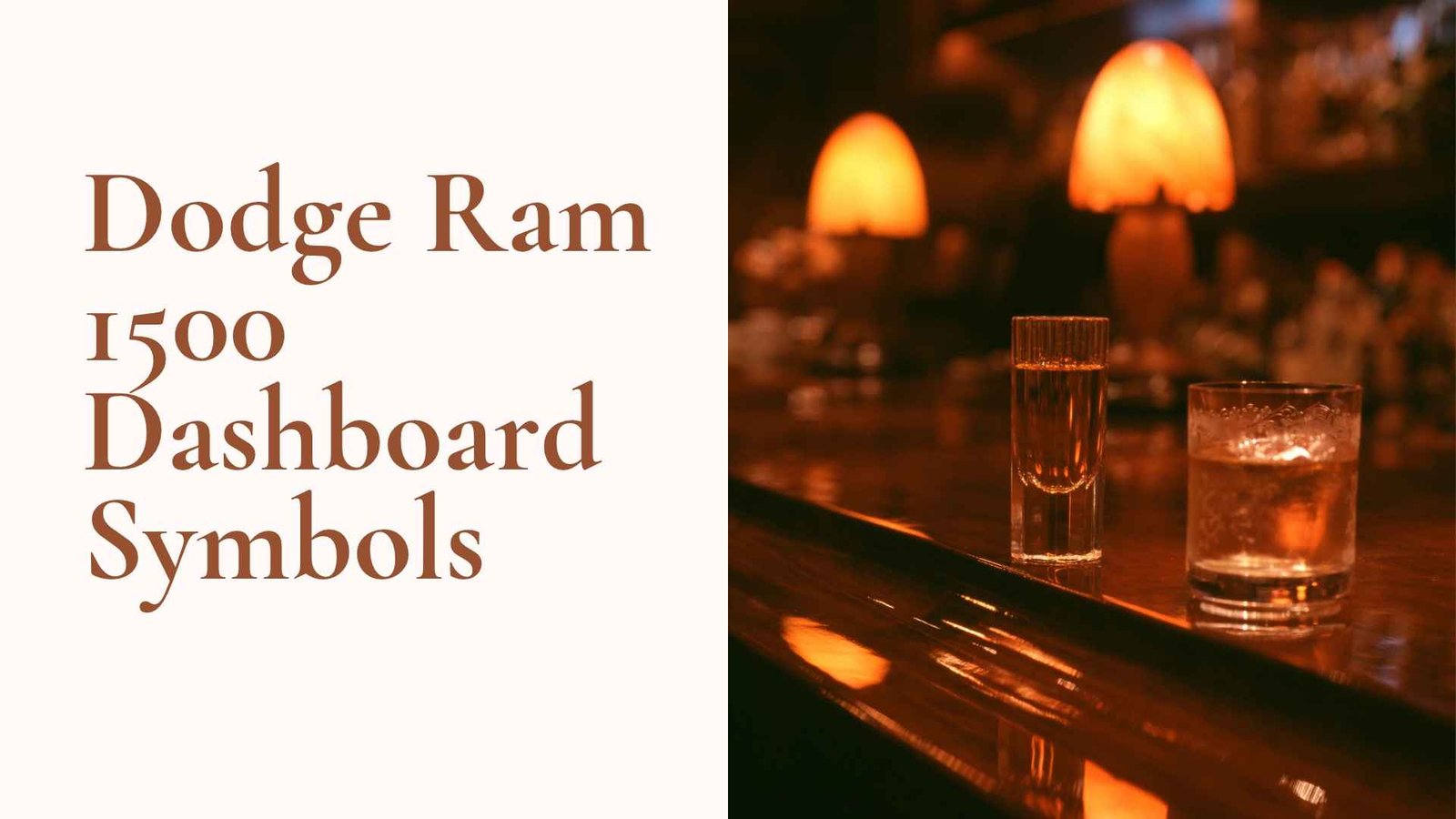 Dodge Ram 1500 Dashboard Symbols