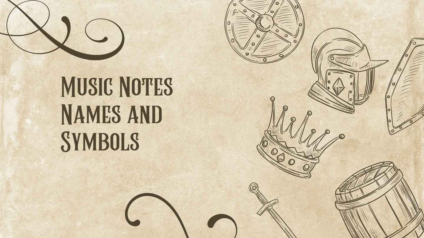 Music Notes Names and Symbols